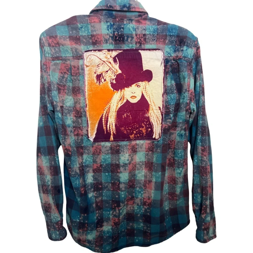 Angry Minnow vintage flannel - Picture 1 of 5